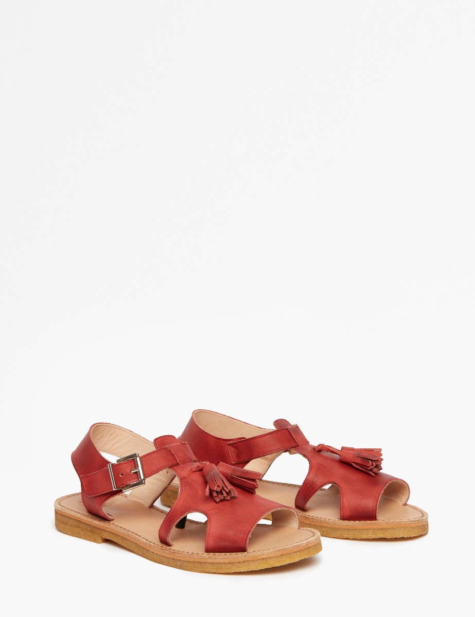 amaya heels in ivory leather