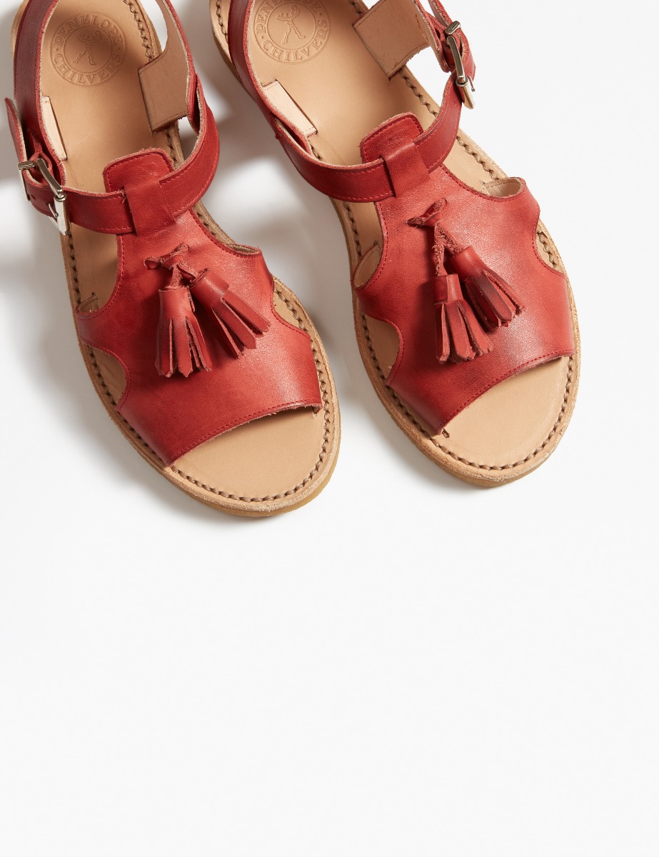 amaya heels in ivory leather