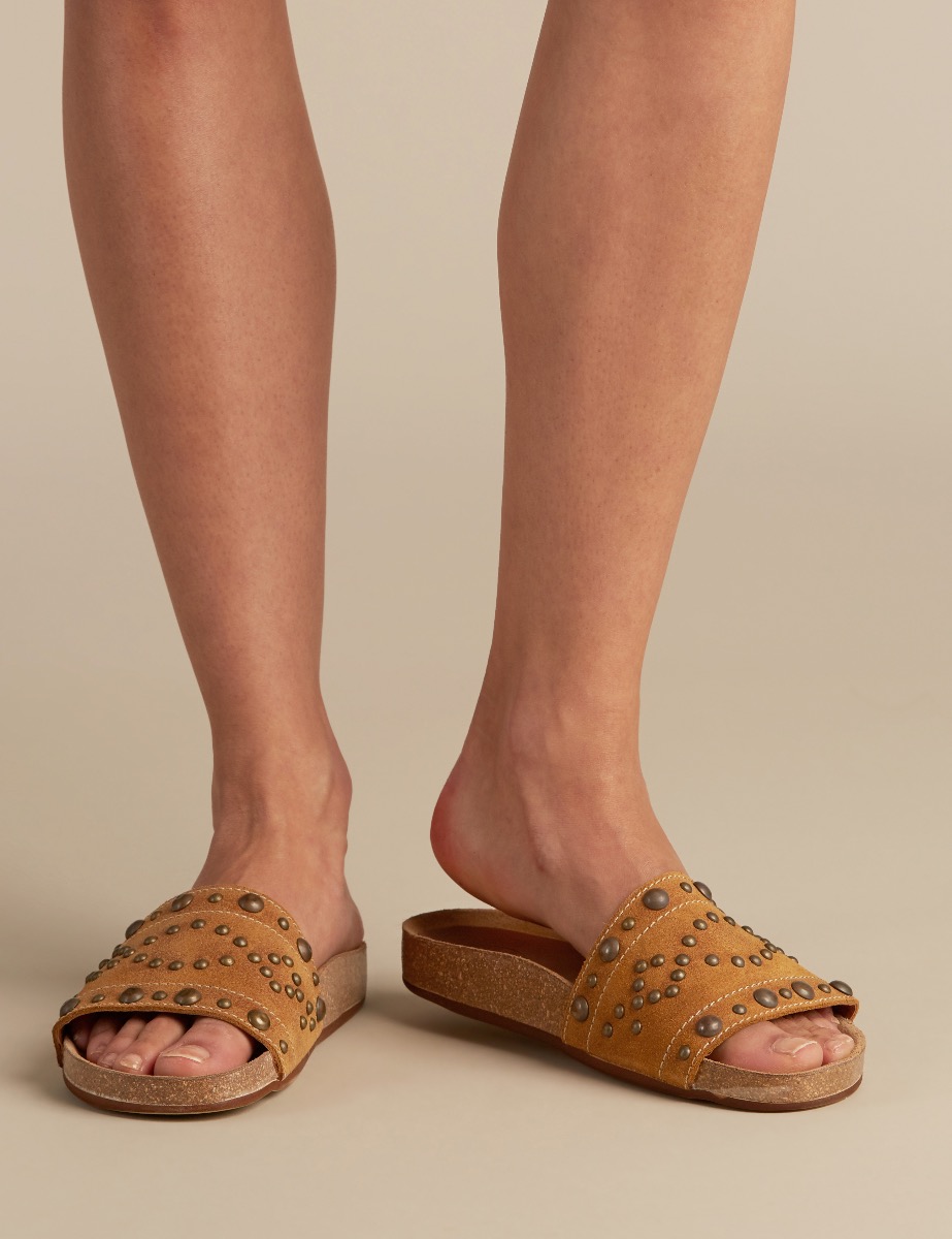 elk runa slide tan